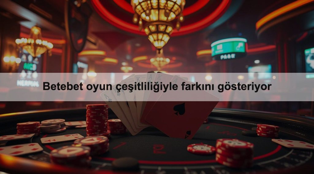 Betebet oyun çeşitliliğiyle farkını gösteriyor 1 Betebet oyun çeşitliliğiyle farkını gösteriyor